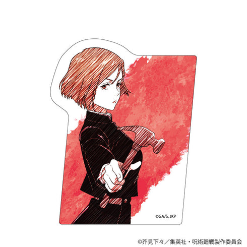 『呪術廻戦』ダイカットステッカー03/釘崎野薔薇(グラフアートスケッチイラスト)